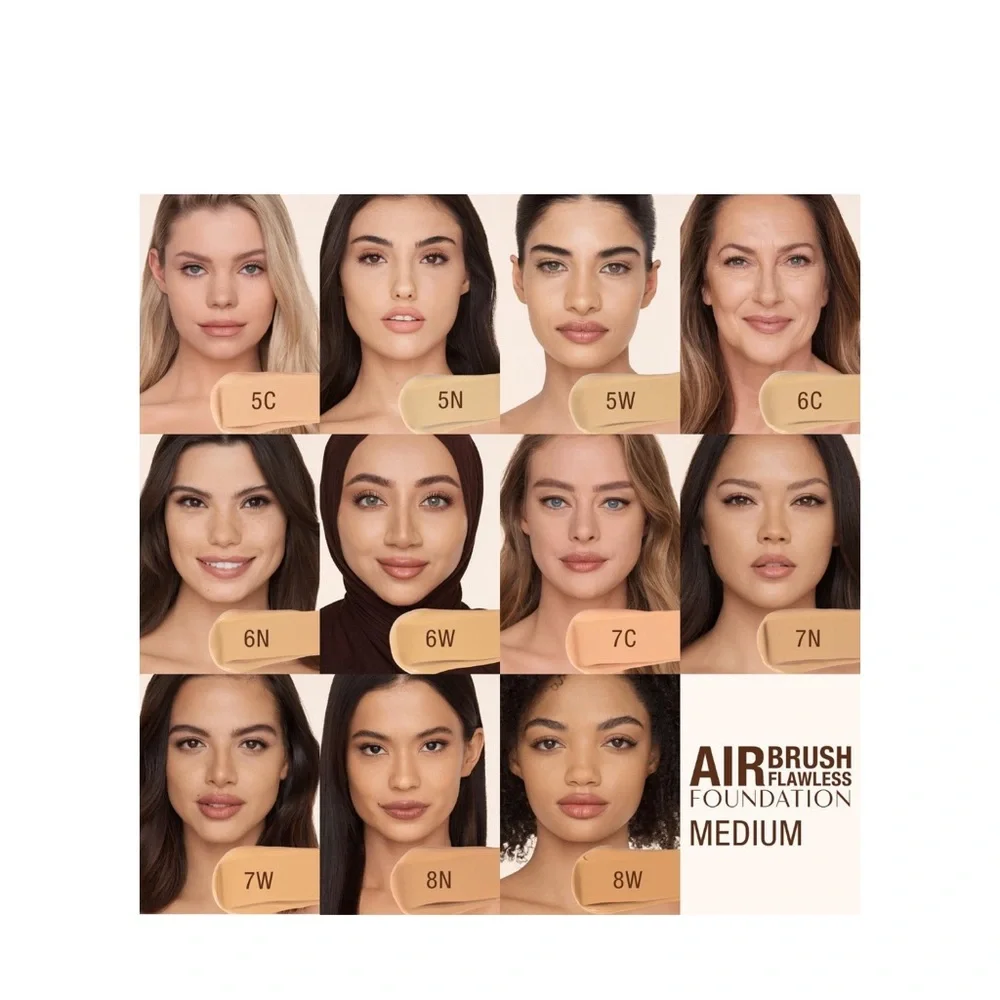 Charlotte Tilbury Airbrush Flawless Foundation, ORIGINAL 6 Warm - Picture 4 of 13